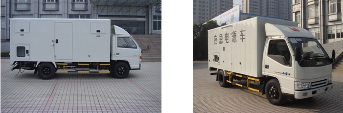 广州应急电源车，给中铁建工集团公司提供发电服务。